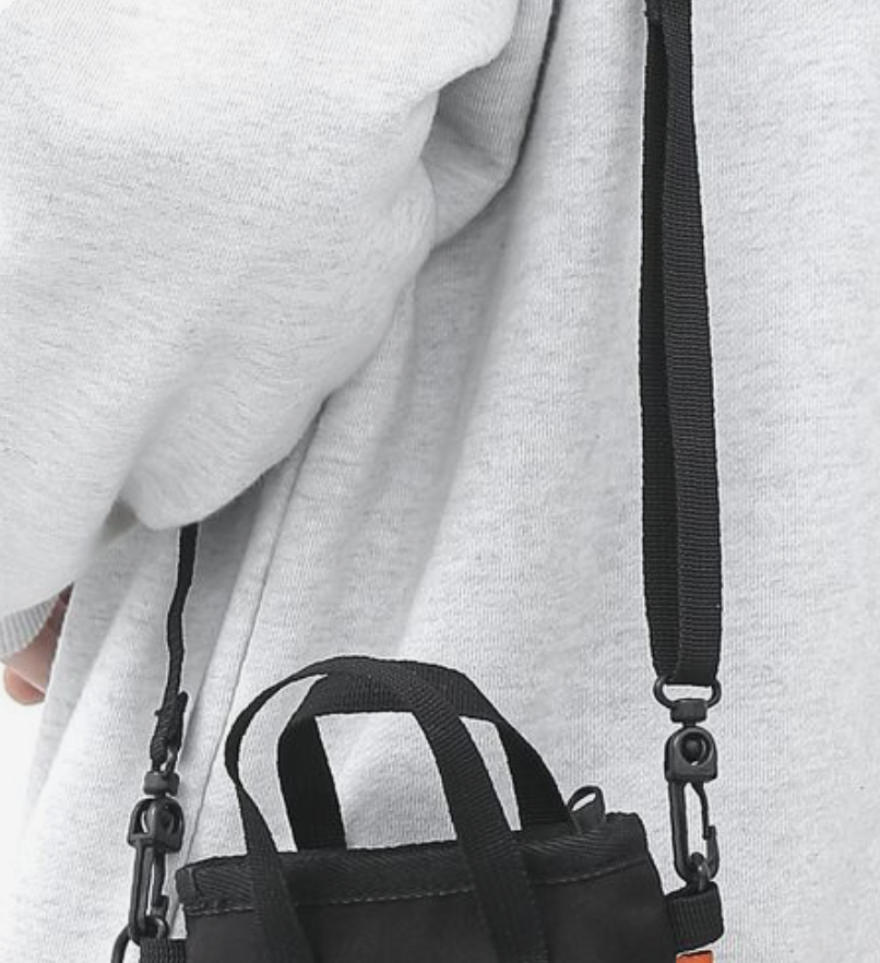 Dây đai dệt 25mm màu đen