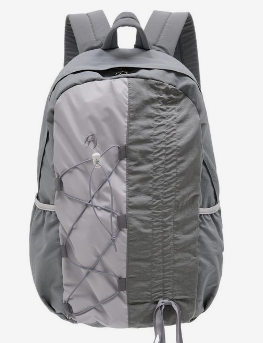 Dây dù thun màu xám nhạt 3mm may kẹp balo