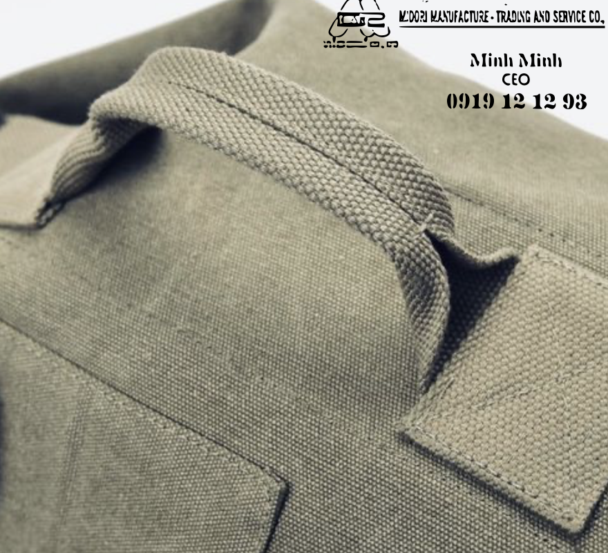 Dây đai dệt cotton may qoai xách túi giấy