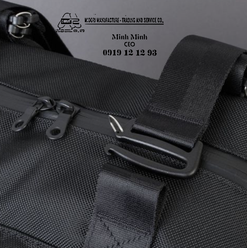 Dây dệt nylon xương cá màu đen 40mm