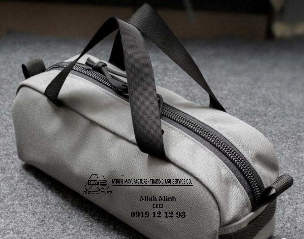 Dây đai dệt may qoai xách túi trống màu nây 30mm