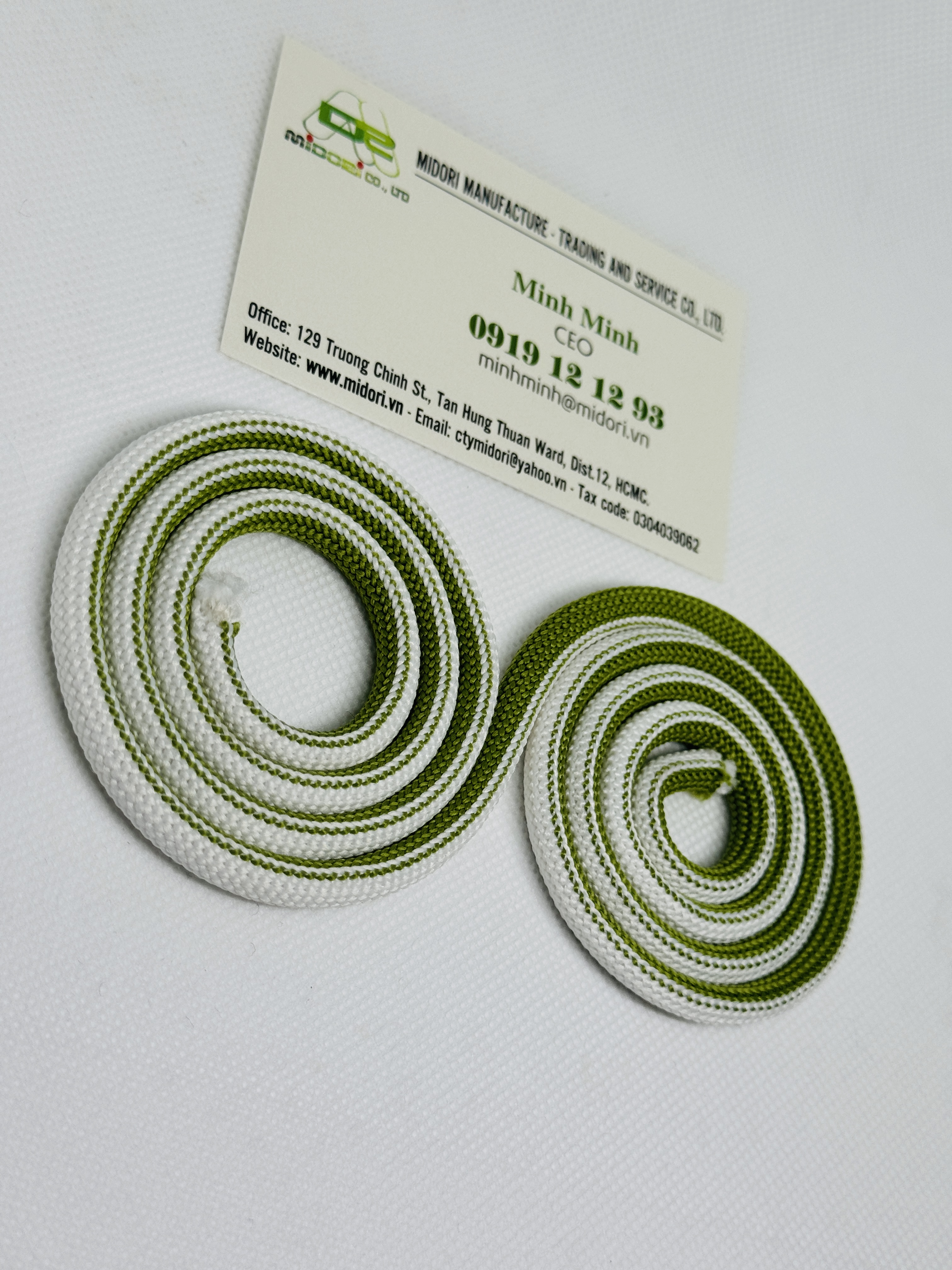 Dây dù dệt máy lắc, dây dù dệt tròn