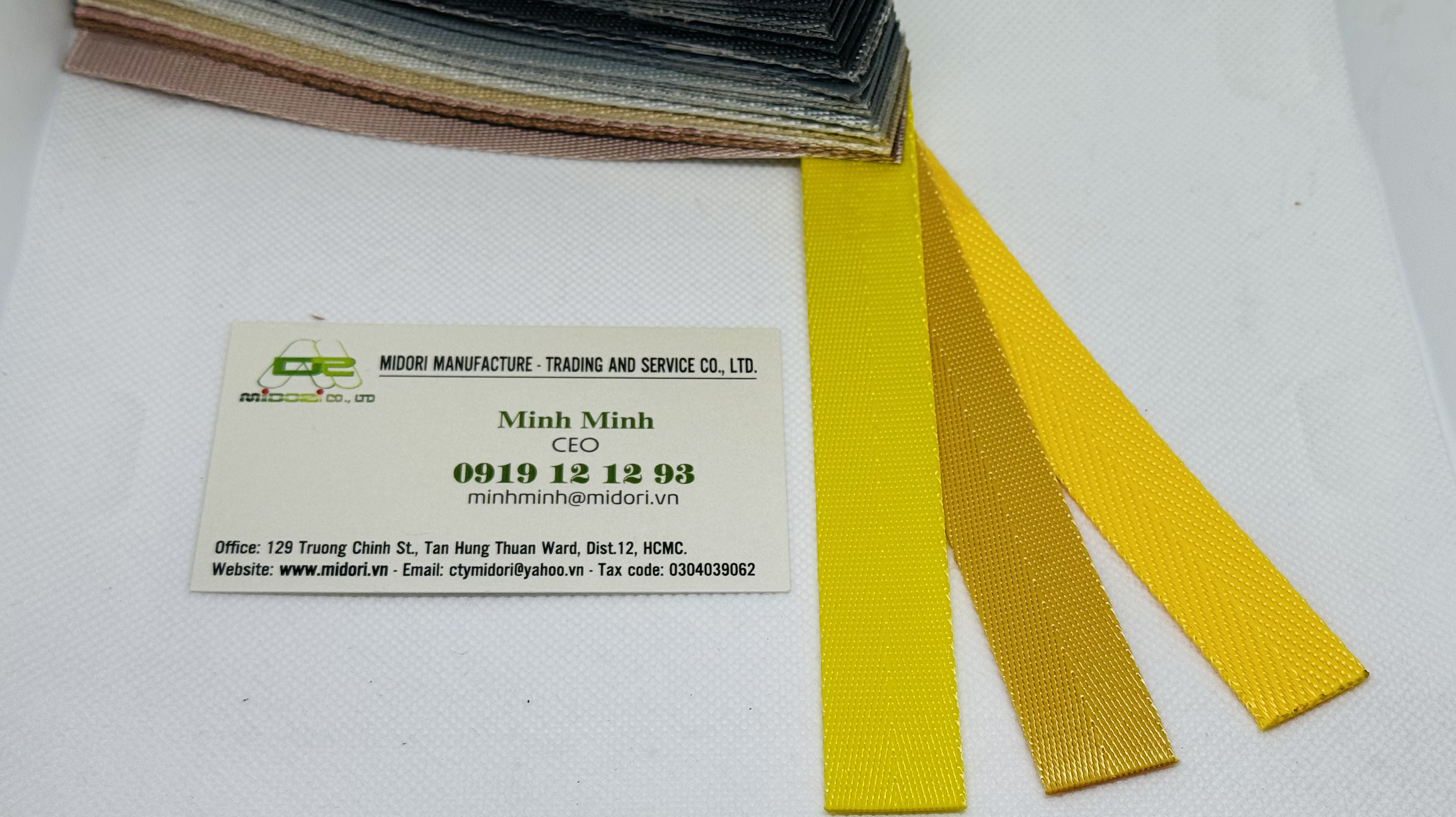 Đai nylon 20mm tone cam