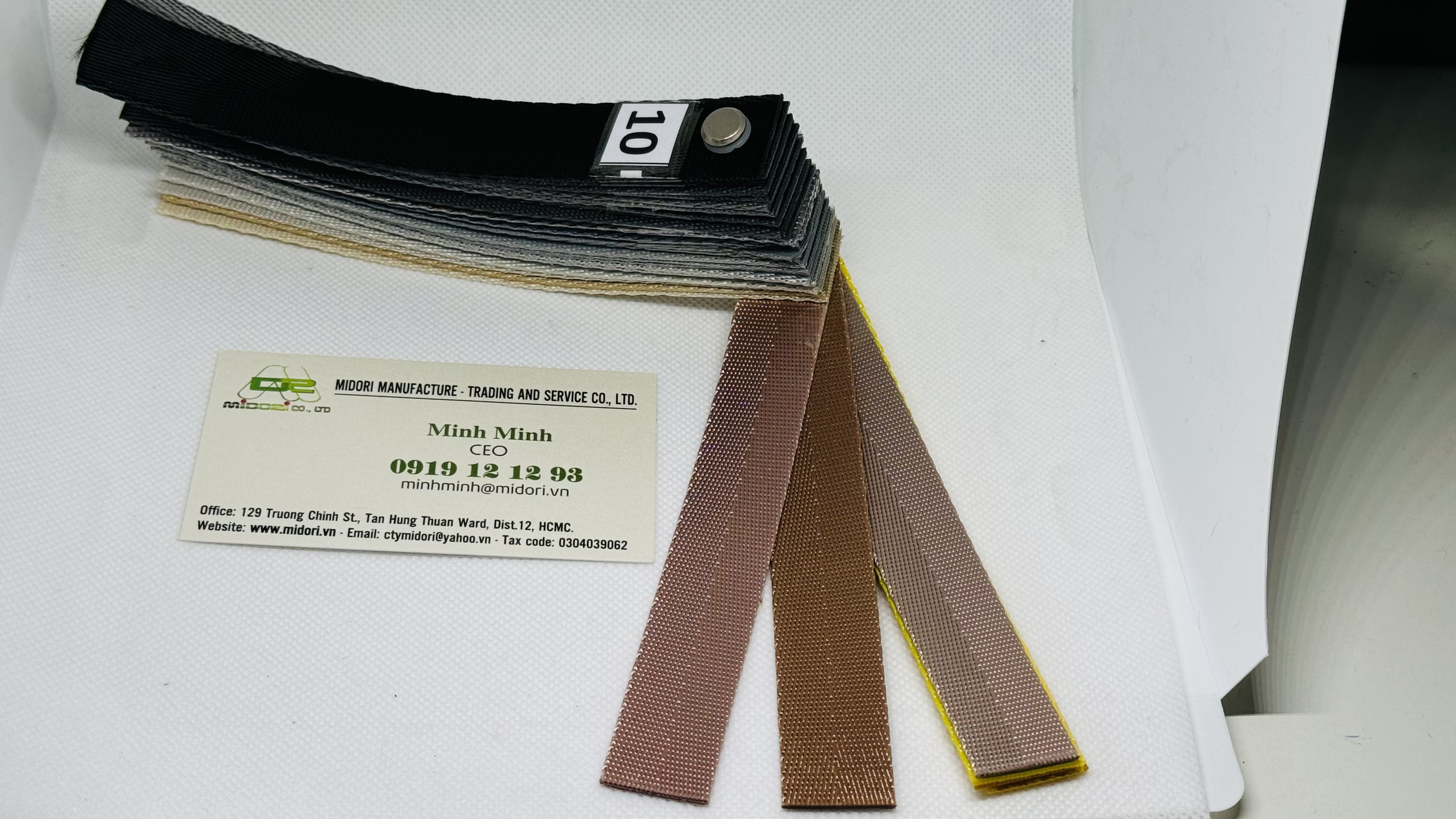 Gia công dây đai màu nâu