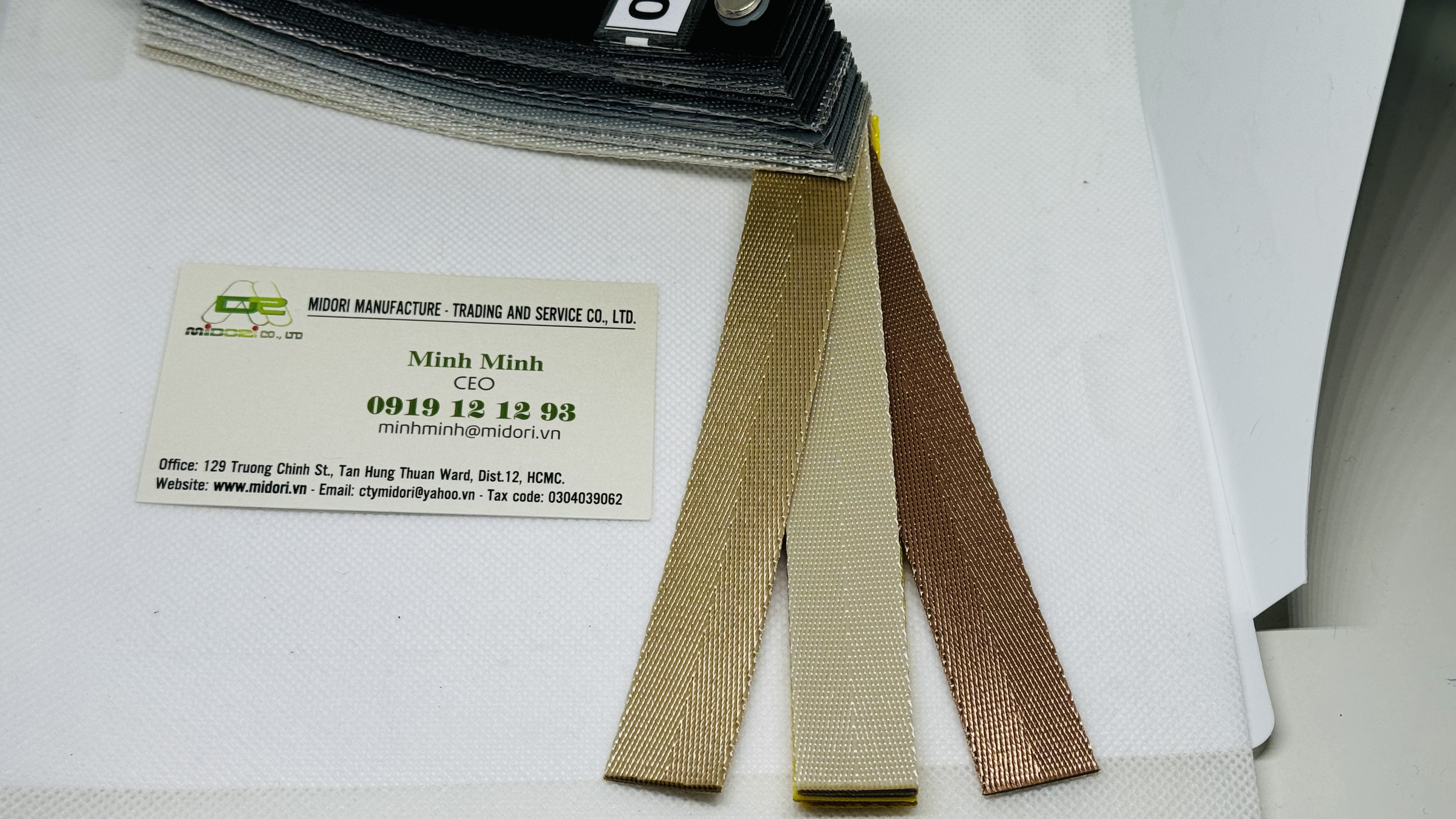 các loại dây đai dệt polyester