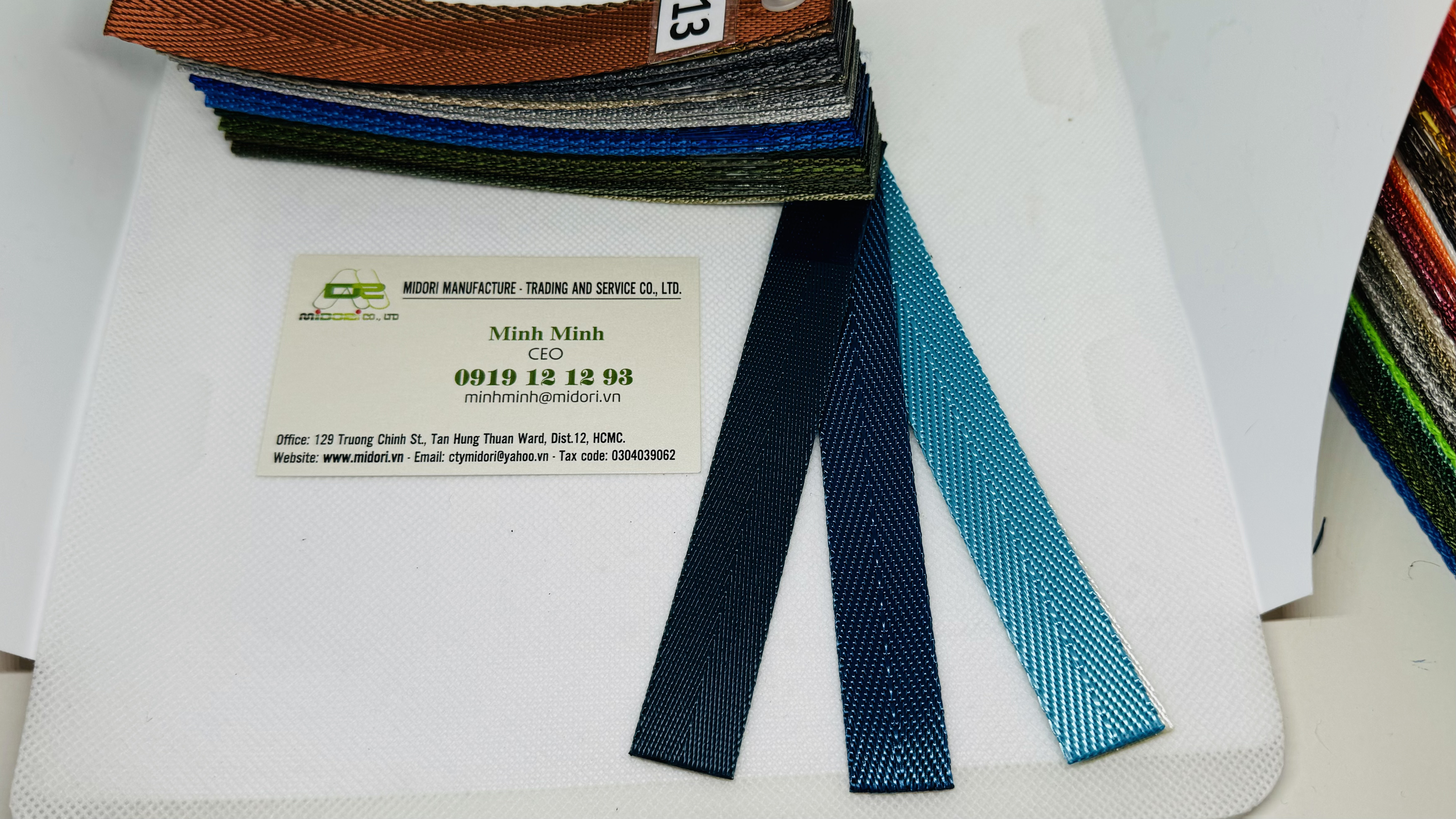 Dây viền dệt xương cá