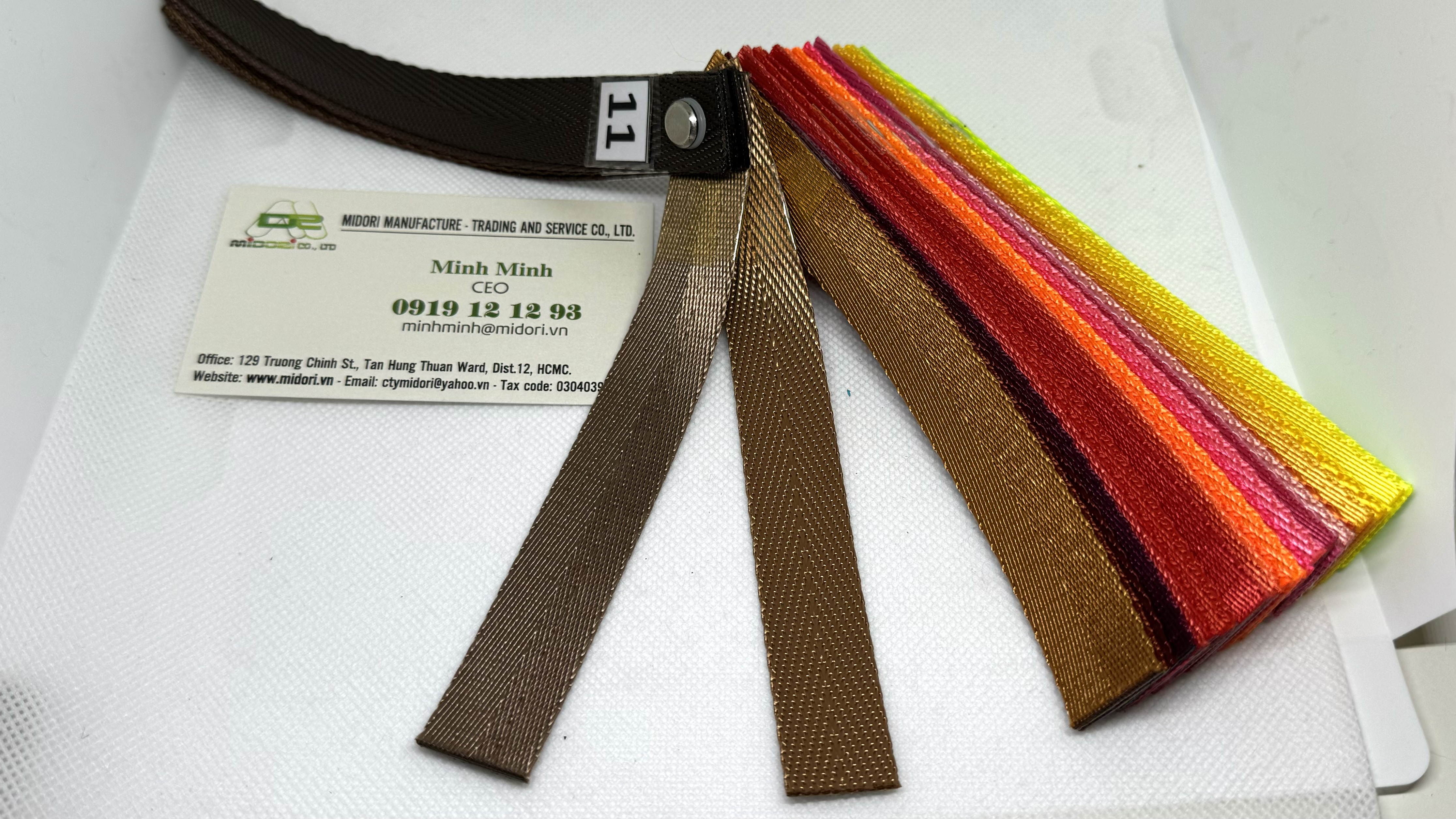 Dây đan ghế nylon 20mm màu rêu