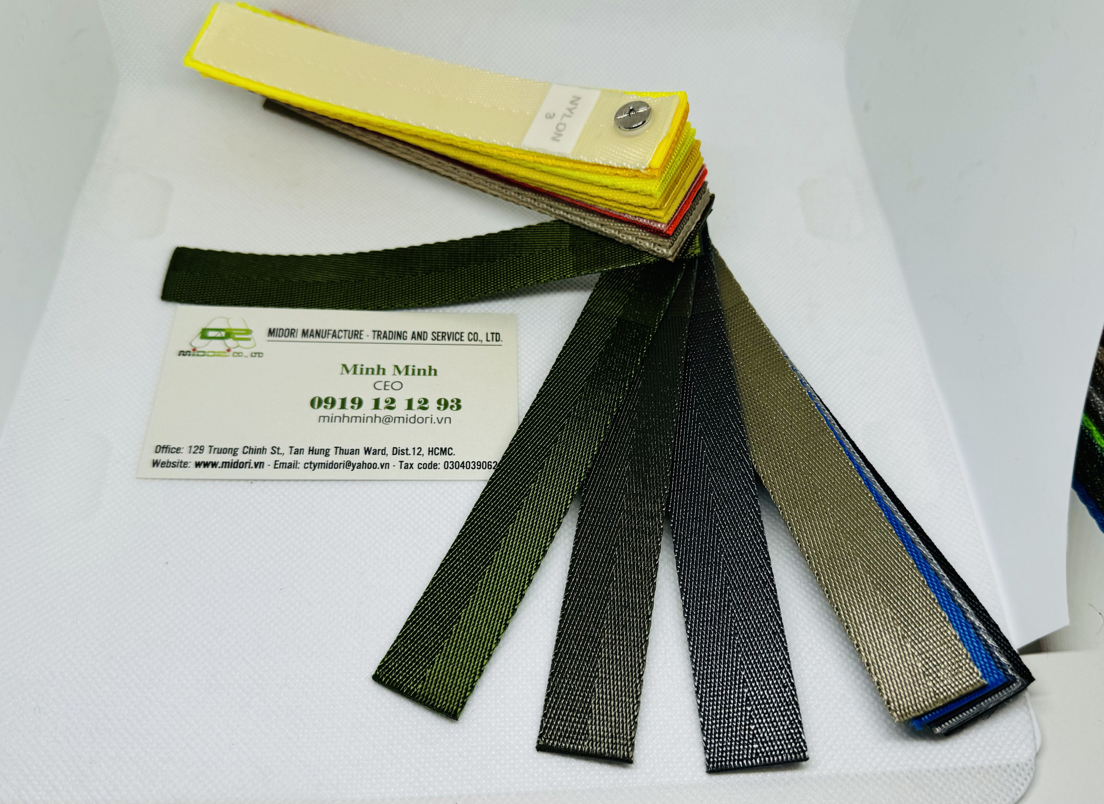 Gia công dây đai dệt màu xám