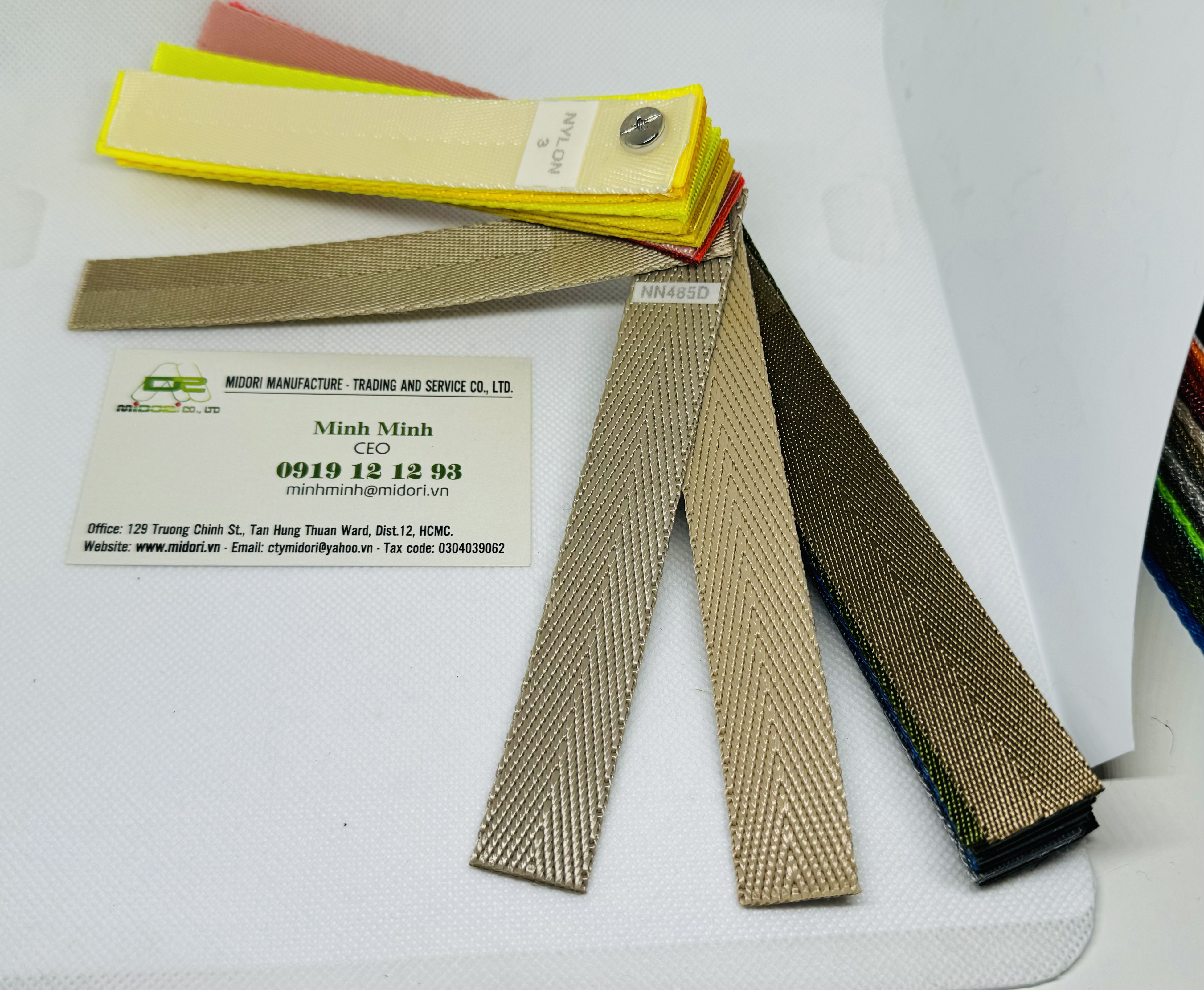 Dây đai dệt màu bạc 20mm