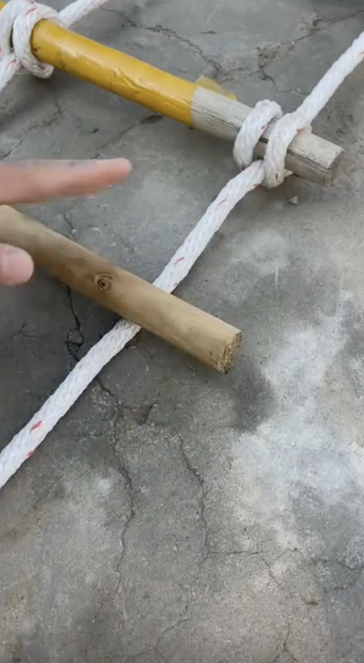 Sản xuất thang dây an toàn, thang dây cắm trại