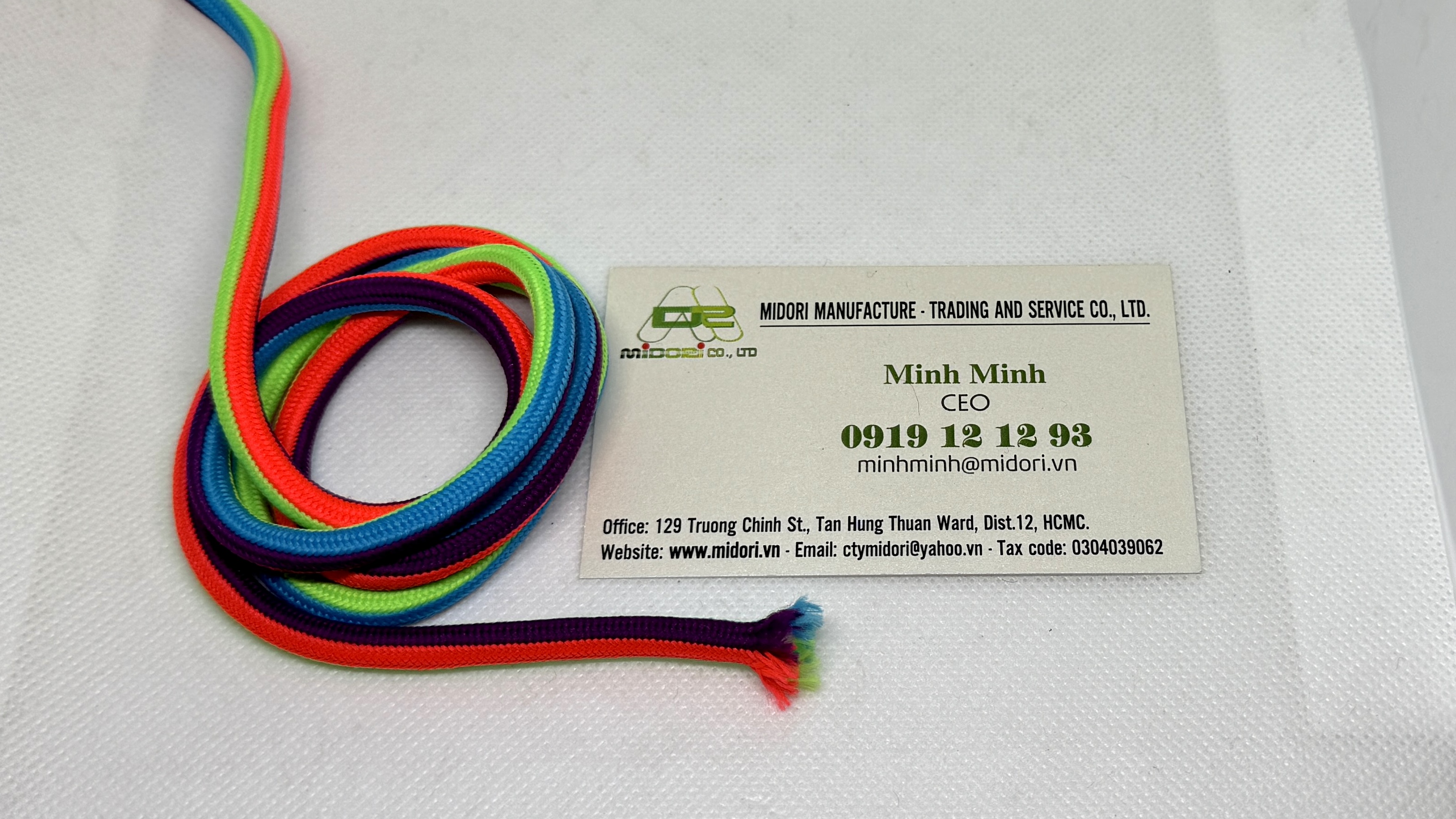 Dây dù dẹp, dây dù óng, dây tròn máy lắc nhiều màu