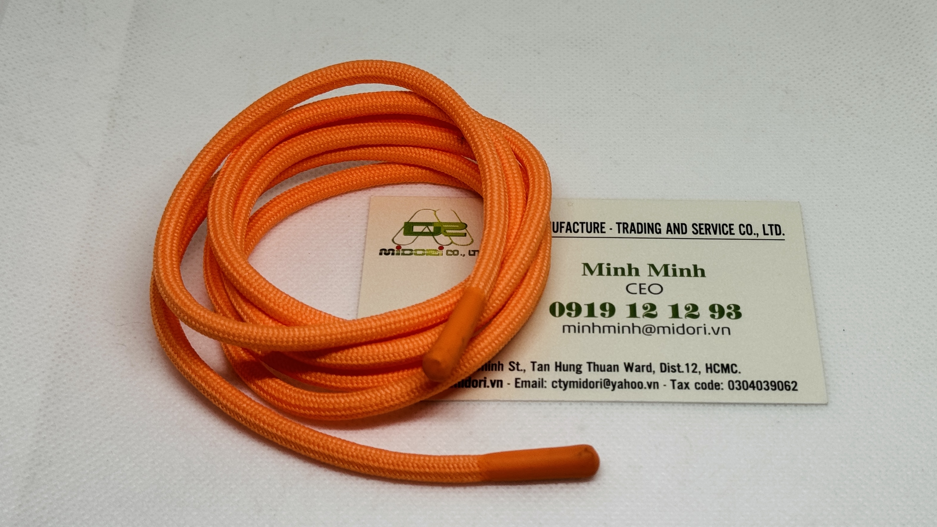 Dây may quần, dây đóng đầu, dây giày, dây túi giấy , dây có đầu bọc