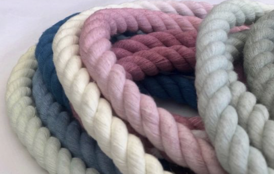 Dây se cotton dệt xoắn