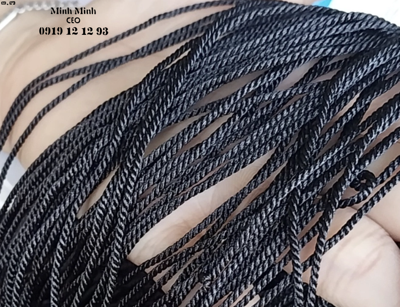 Dây se 1mm màu đen