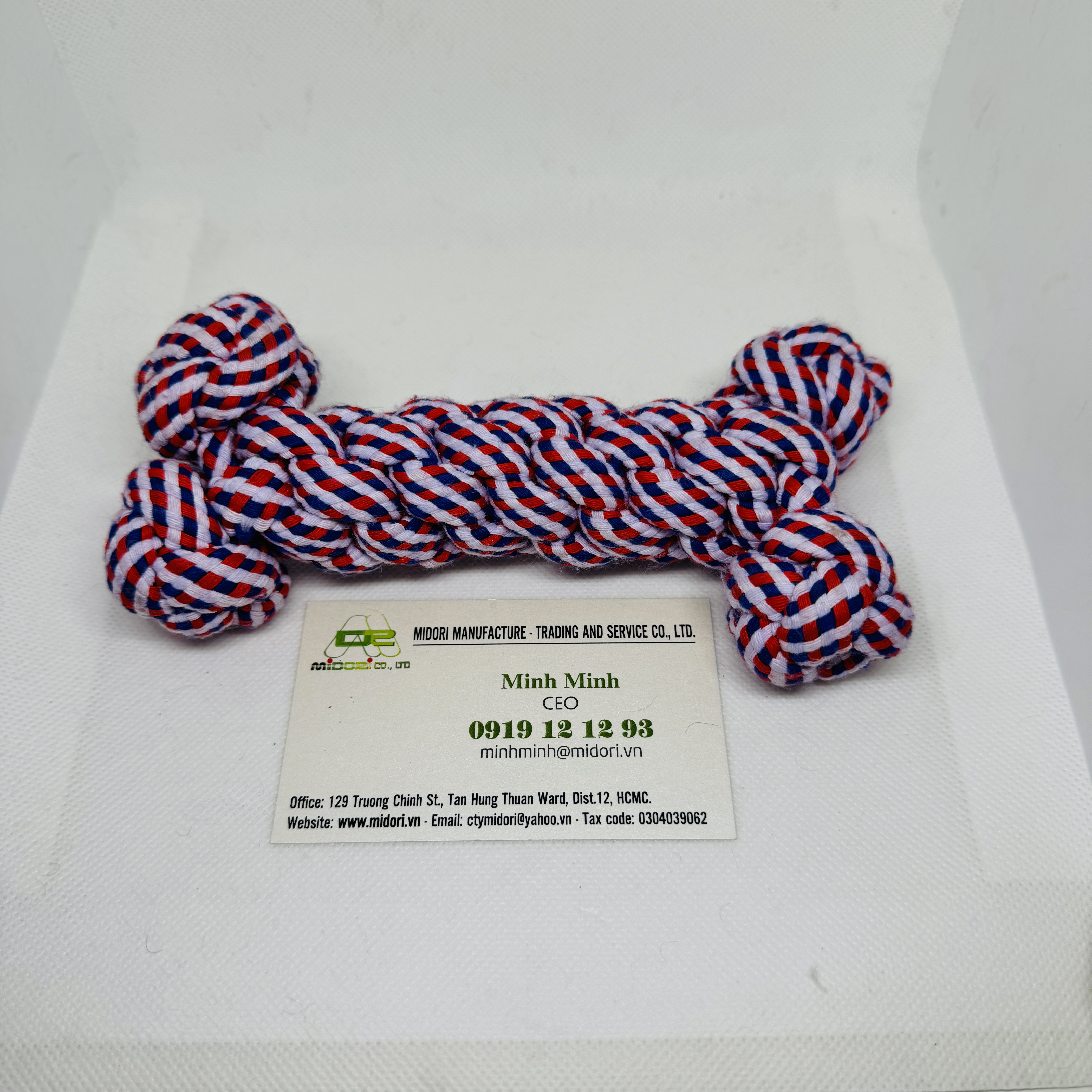 chơi huấn luyện cho chó, đồ chơi đan bằng dây