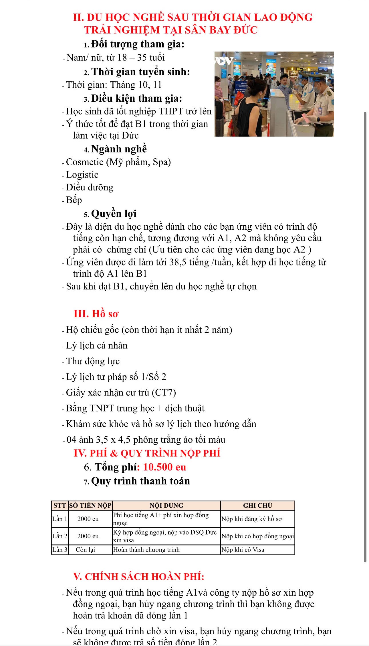 Du học nghề tại Đức